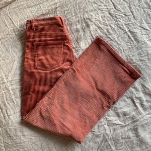 Weekday Pink Corduroy Trousers